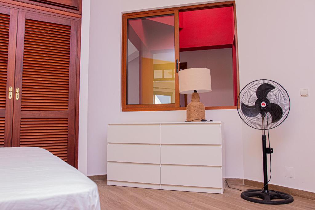 Postel nebo postele na pokoji v ubytování Villa PalMarina