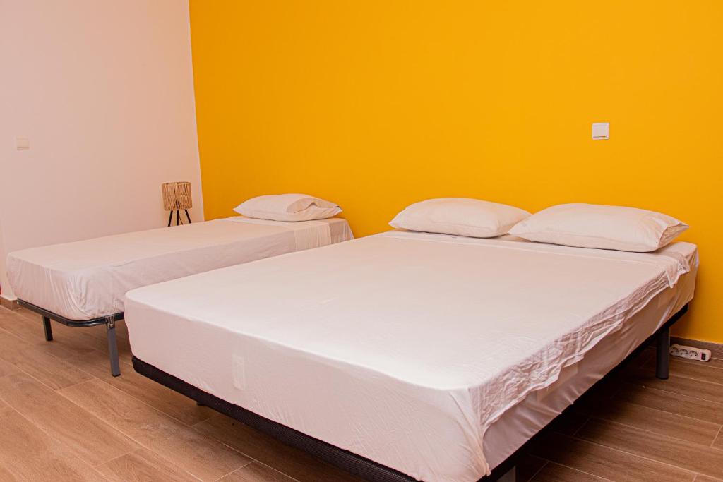 Postel nebo postele na pokoji v ubytování Villa PalMarina
