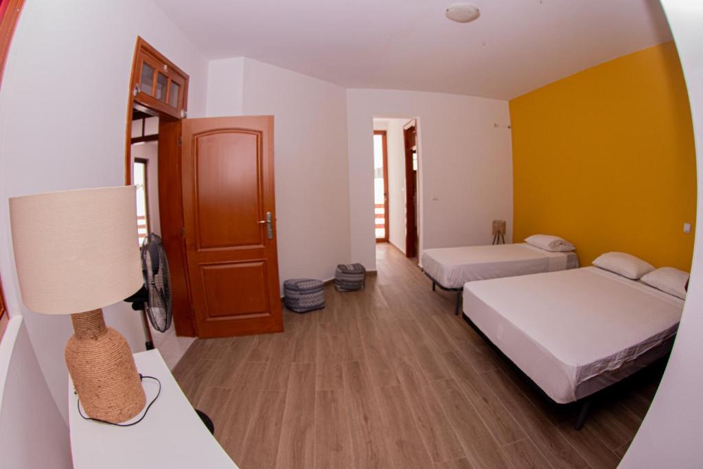 Postel nebo postele na pokoji v ubytování Villa PalMarina