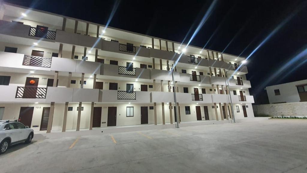 Budova, kde se apartmán nachází