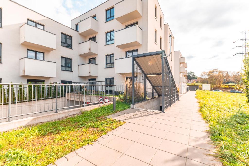 Budova, v ktorej sa apartmán nachádza