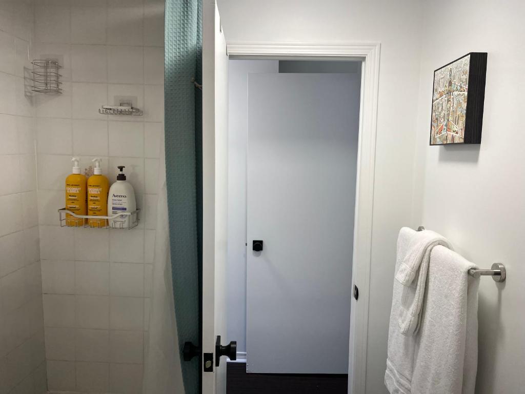 Koupelna v ubytování Bright, Private, Peaceful Suite with Retail Conveniences Steps Away