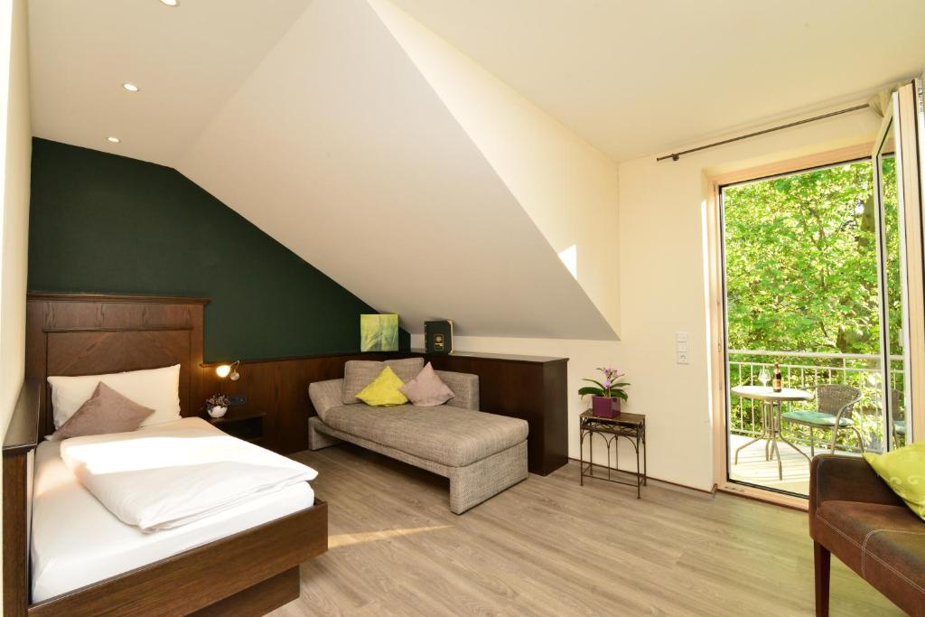 Autenrieder Brauereigasthof - Habitación Individual Con Balcón