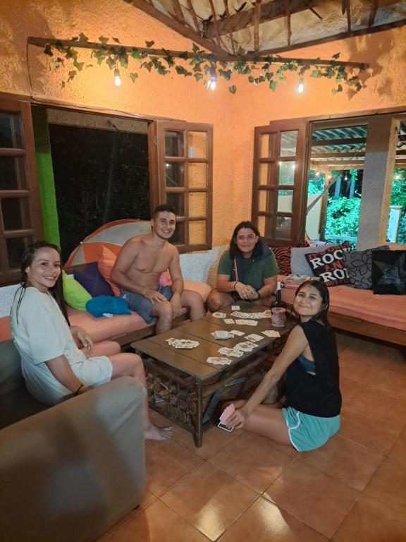 Un lugar para sentarse en Macondo Hostel