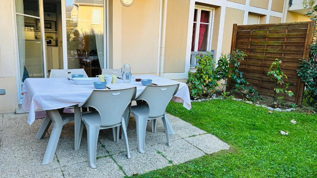 Zahrada ubytování Superbe appartement En baie de Somme