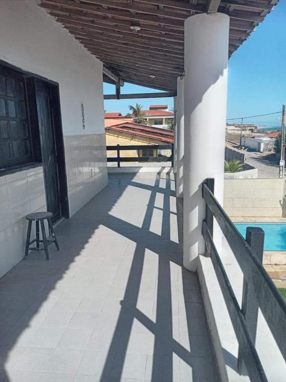 Balkón nebo terasa v ubytování Pousada e Hostel Lua de Tomate