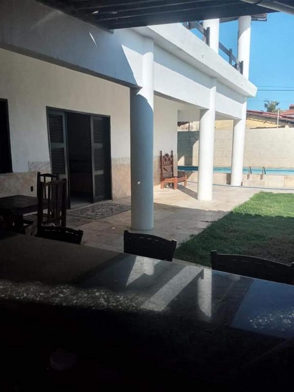 Patio nebo venkovní prostory v ubytování Pousada e Hostel Lua de Tomate