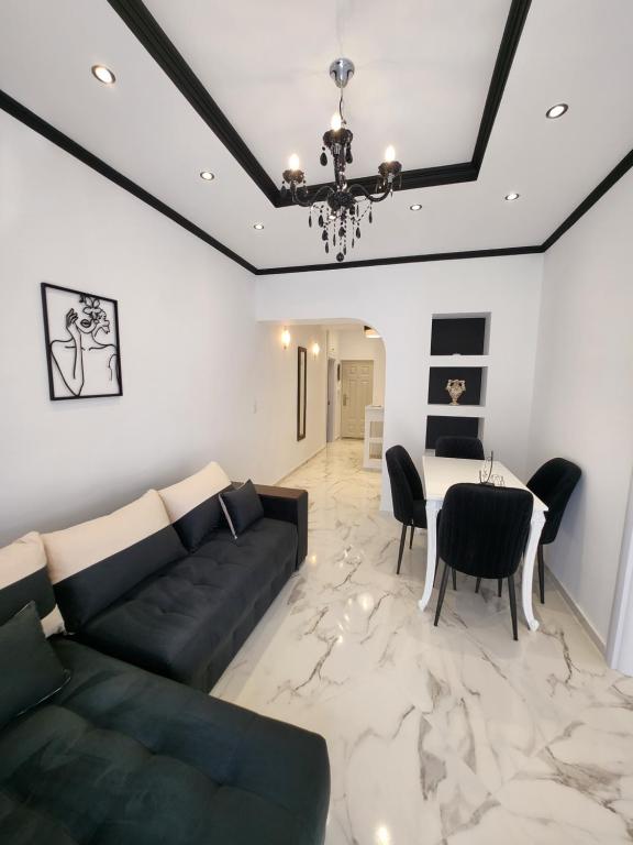 Kavala Black and White apartment