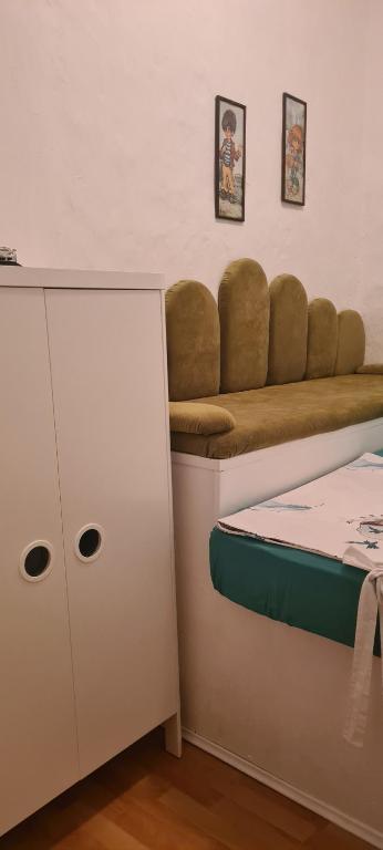 Postel nebo postele na pokoji v ubytování Tiva kucazaodmor-Fruska Gora