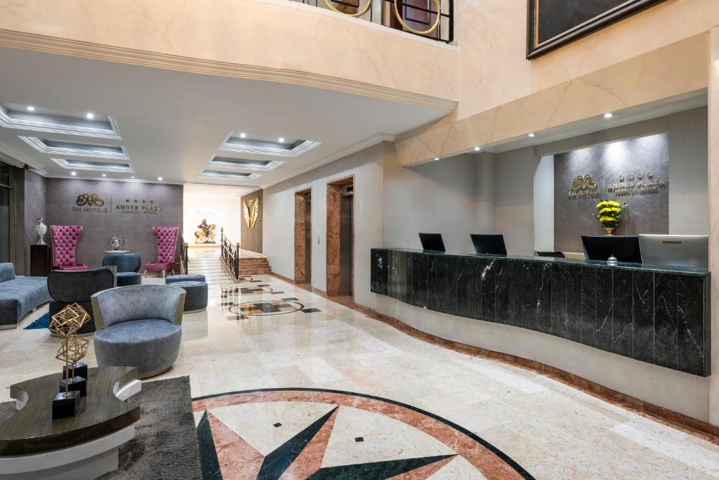 Posezení v ubytování Hotel Andes Plaza