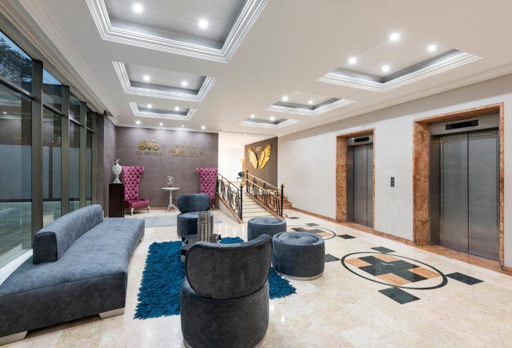 Posezení v ubytování Hotel Andes Plaza