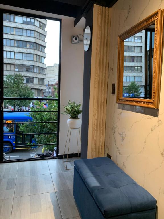 Posezení v ubytování Hotel Urban Center Bogota