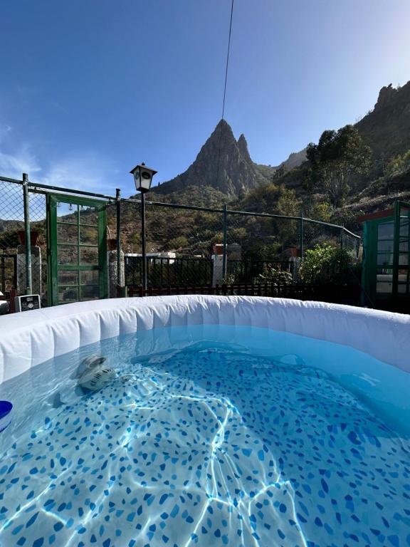 Swimmingpoolen hos eller tæt på Casa Rural en Valsequillo
