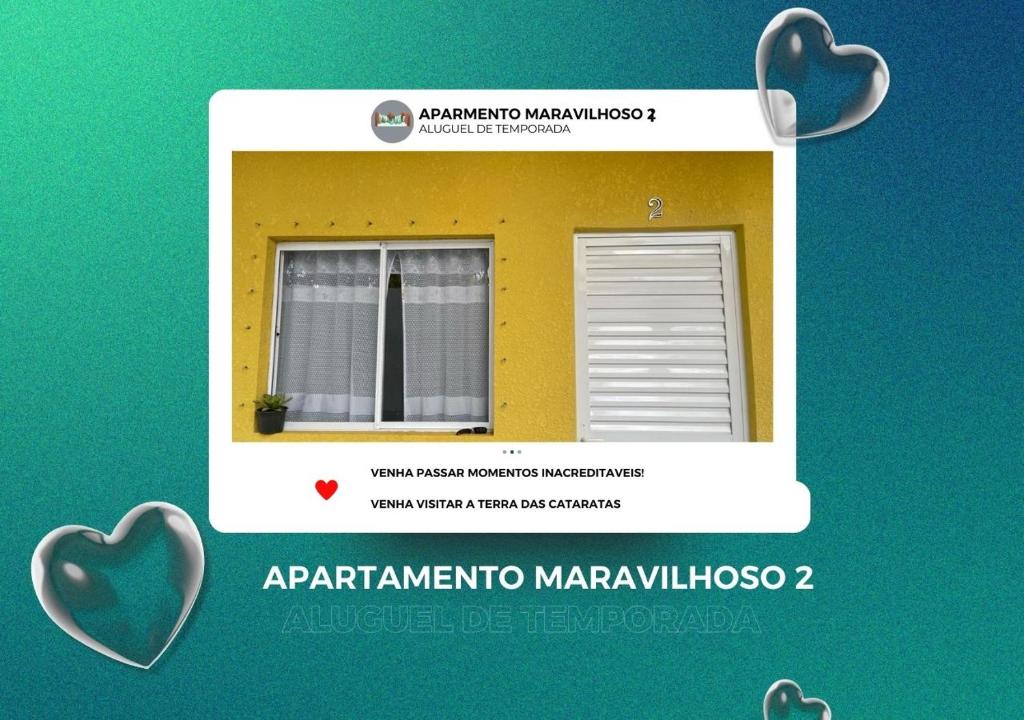 een poster voor een website van marmitemite marmalote mas bij Apartamento Maravilhoso 2 in Foz do Iguaçu