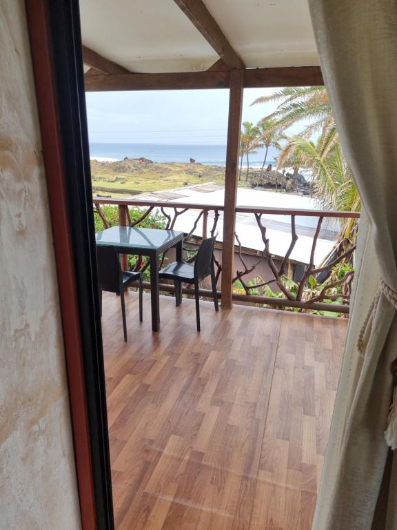 Balkón nebo terasa v ubytování Hostal Vieroto