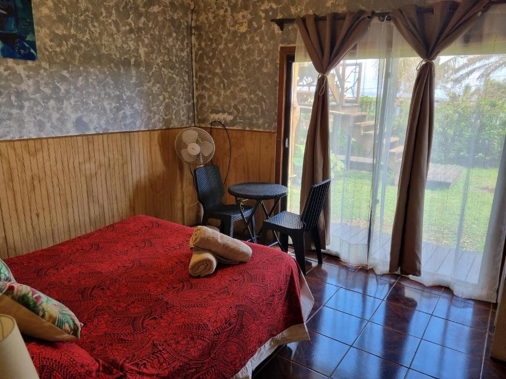 Posezení v ubytování Hostal Vieroto