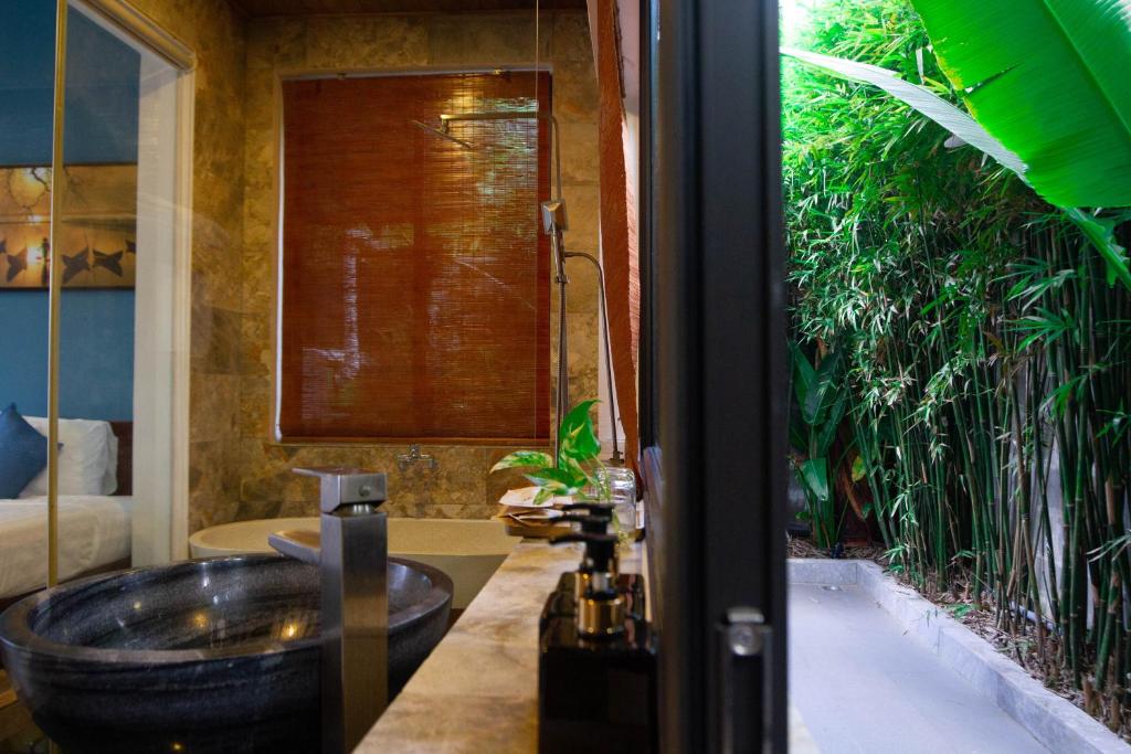 Zahrada ubytování Hilary Boutique Villa Hội An