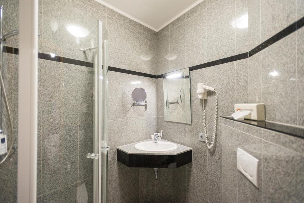 Koupelna v ubytování Schlosshotel Weilburg
