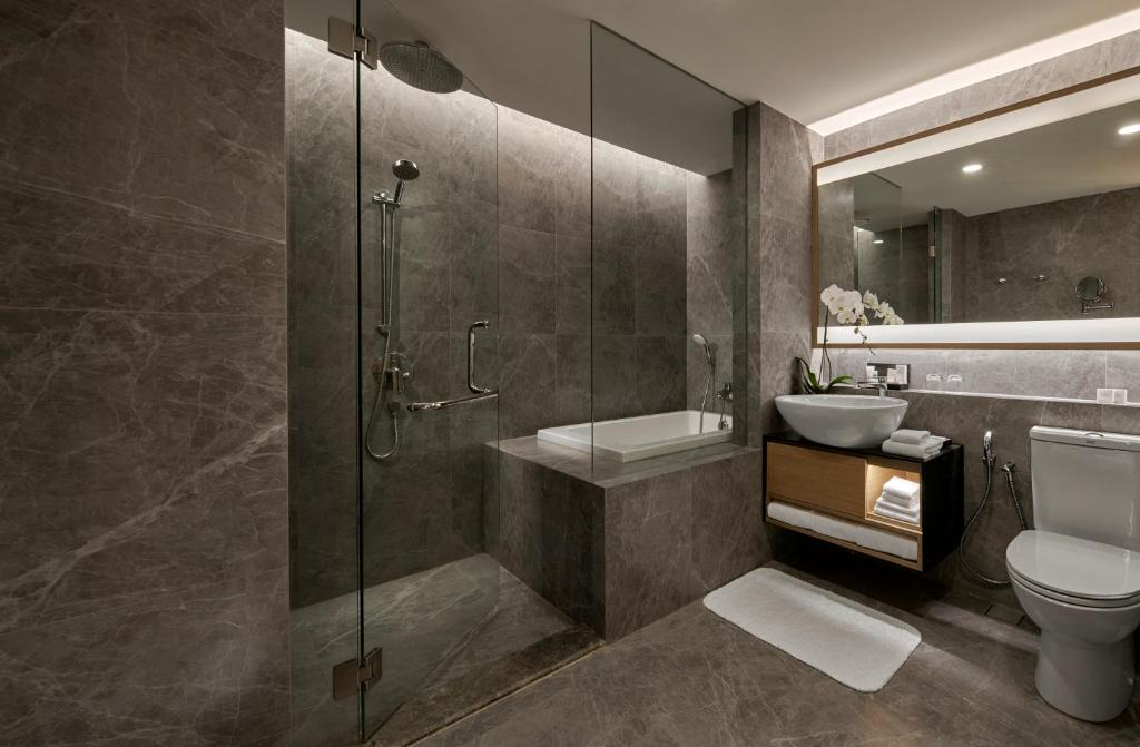 Koupelna v ubytování JW Marriott Kuala Lumpur