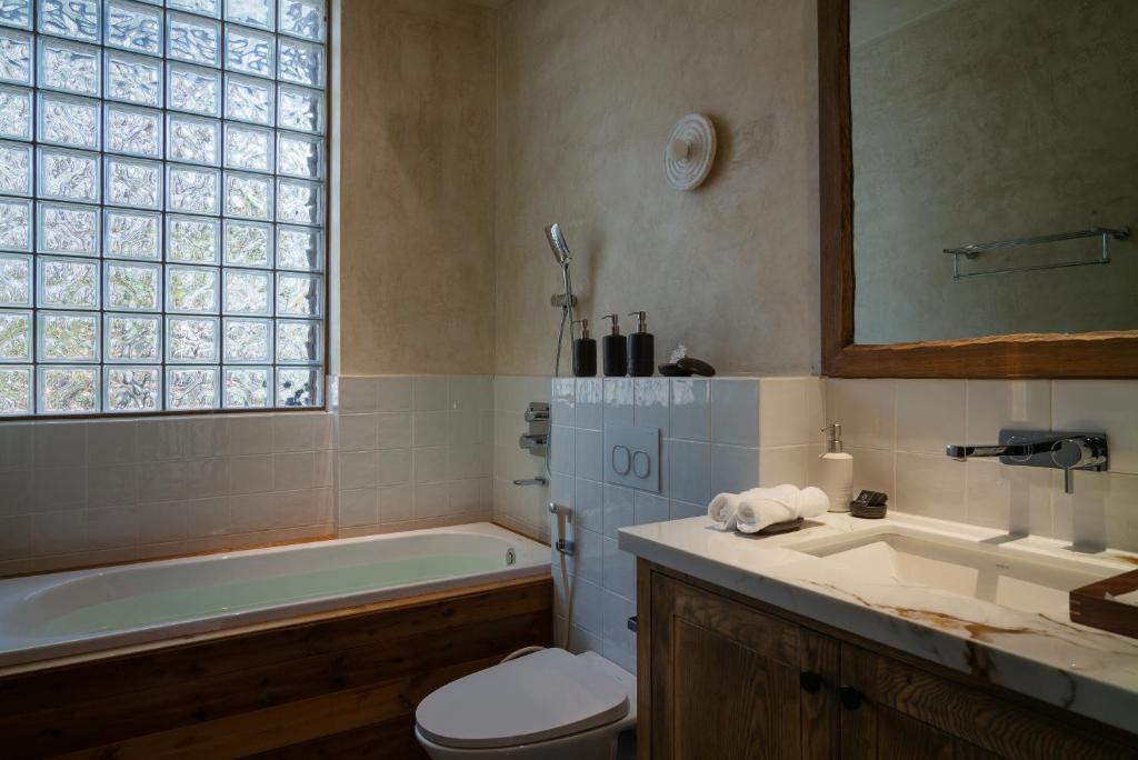 Phòng tắm tại Mơ Stay - Forest Resort