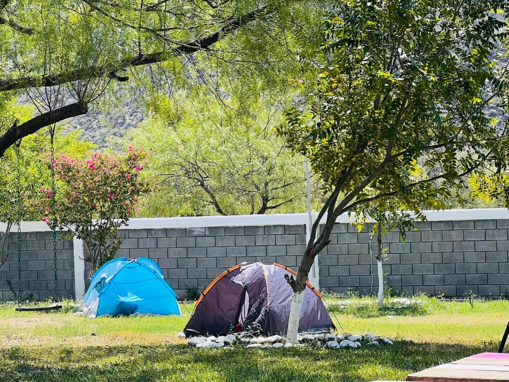 Taman di luar Acampando La huasteca