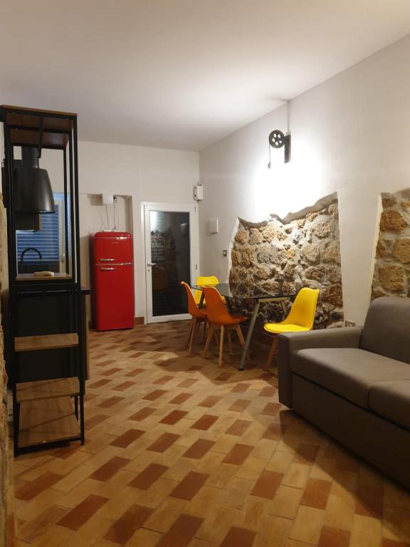 Posezení v ubytování Casa Mattia Centro Storico