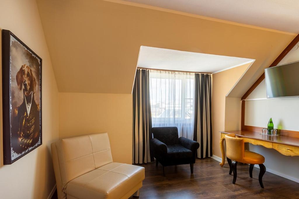 Posezení v ubytování Hotel Calmo