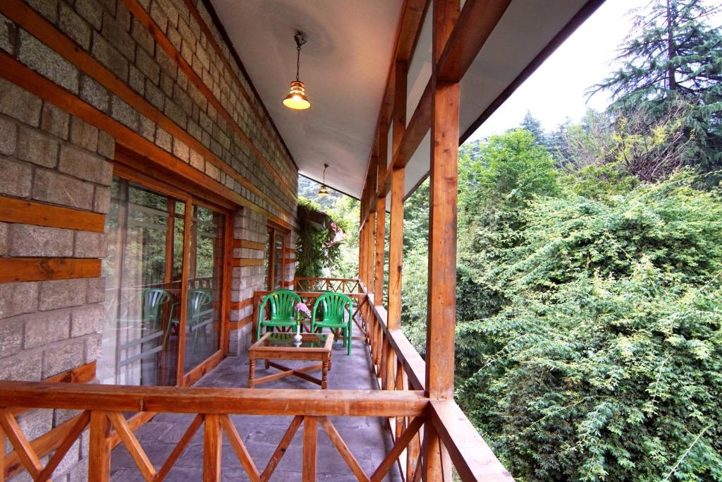 Balkón nebo terasa v ubytování Banon Resorts