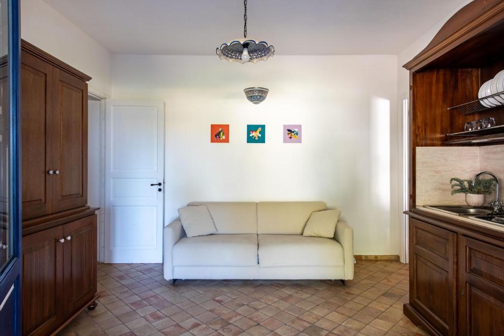 Posezení v ubytování Vico San Lorenzo - Camere a Salina