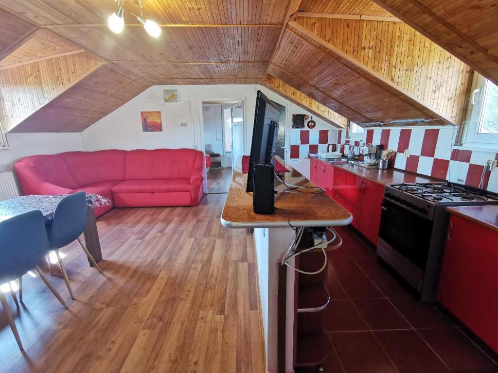 Posezení v ubytování Casa Carla-Maria