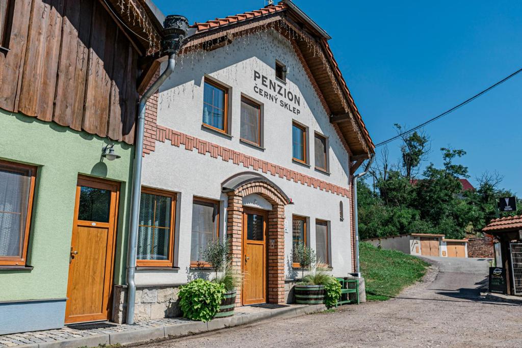 Budova, kde se penzion nachází