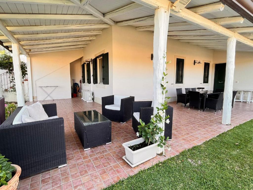 A seating area at Summer house