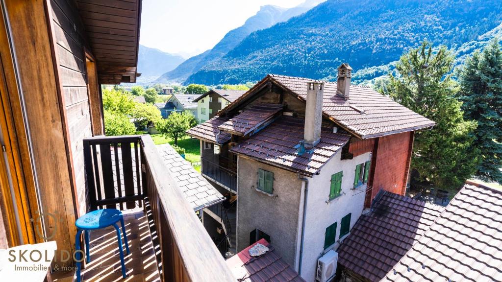 Nespecifikovaný výhled na hory nebo výhled na hory při pohledu z apartmánu