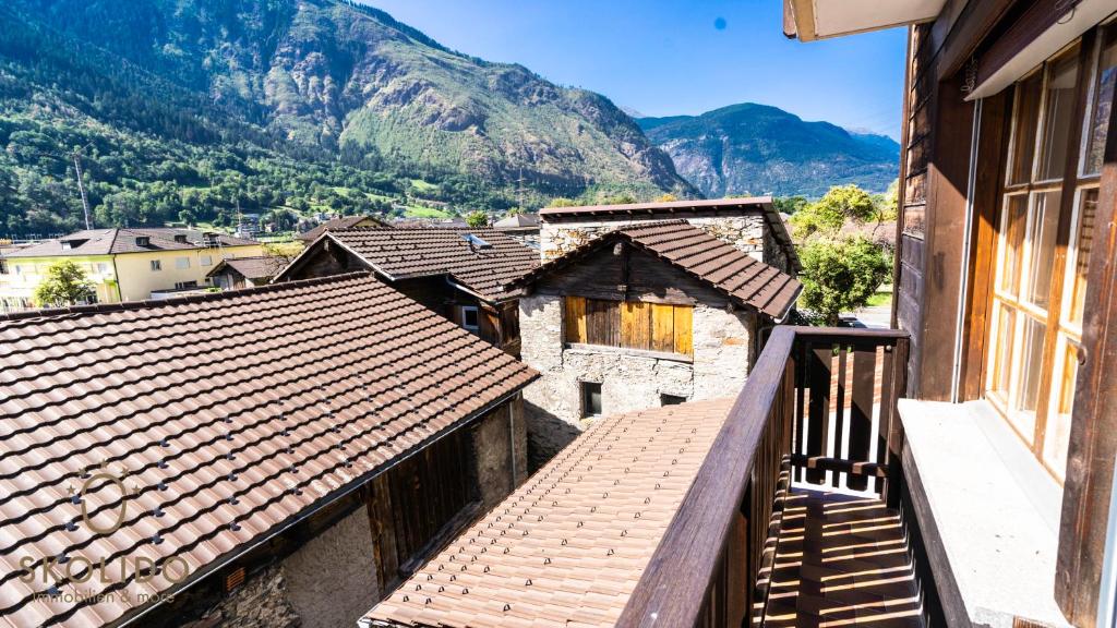Nespecifikovaný výhled na hory nebo výhled na hory při pohledu z apartmánu