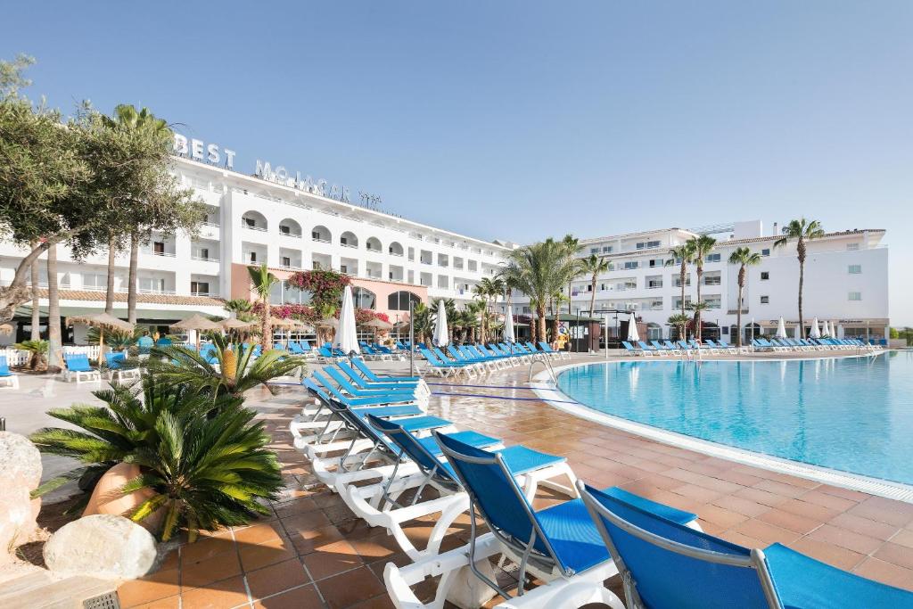 Bazén v ubytování Hotel Best Mojácar nebo v jeho okolí