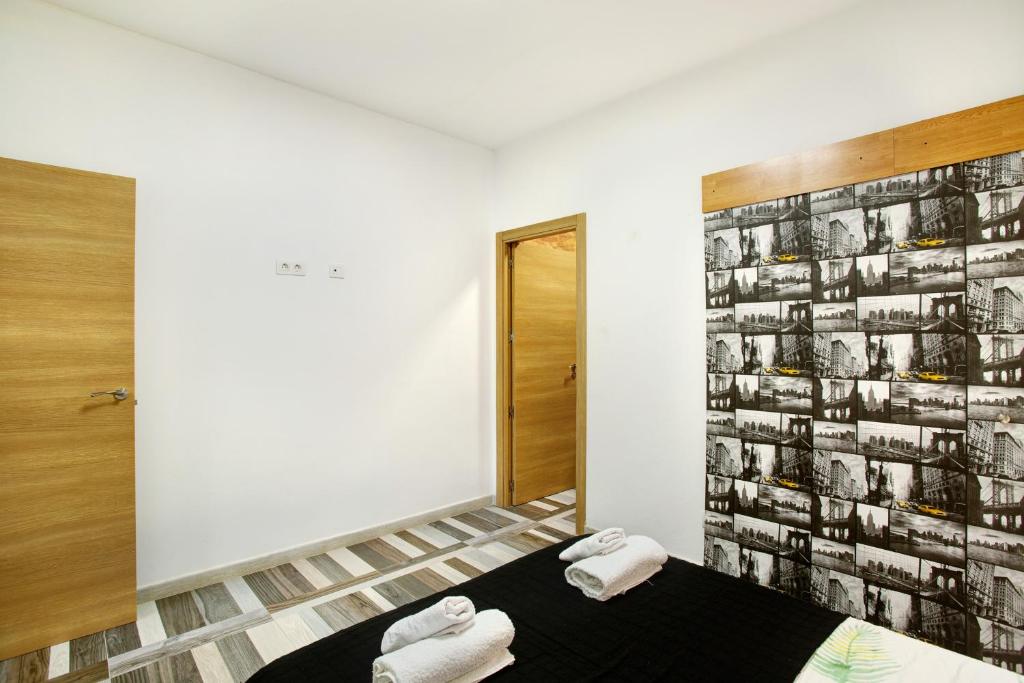 Postel nebo postele na pokoji v ubytování Apartamento C para 2 en Vecindario