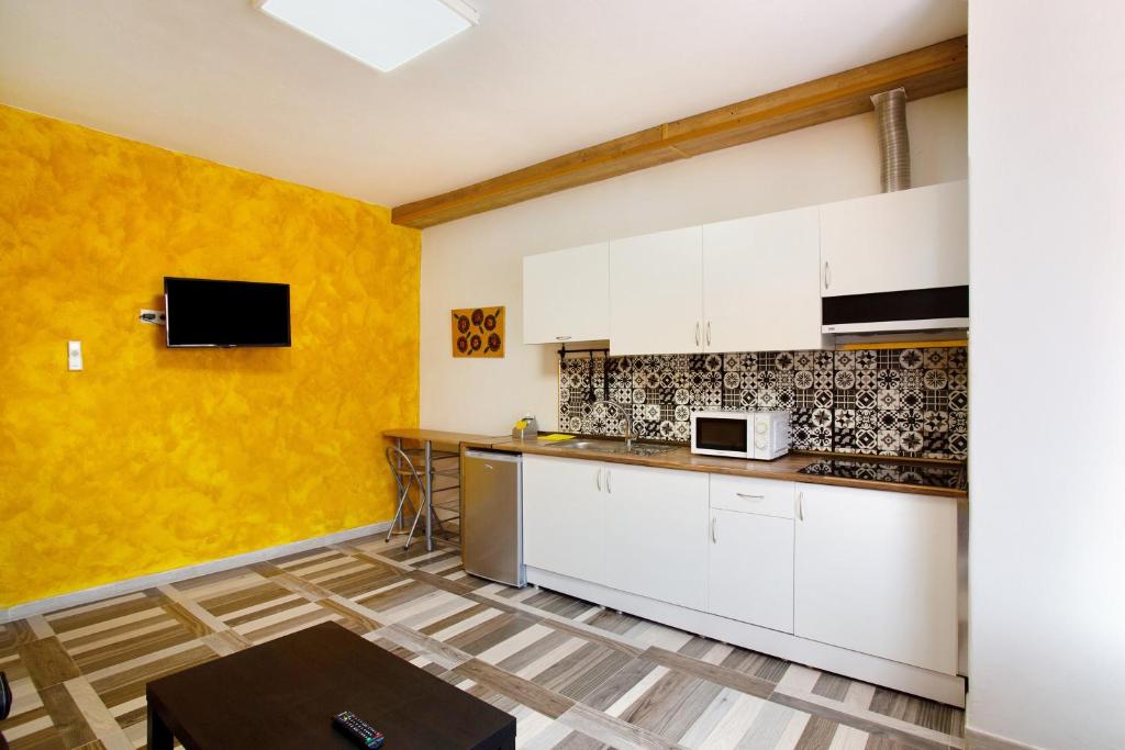 Kuchyň nebo kuchyňský kout v ubytování Apartamento C para 2 en Vecindario