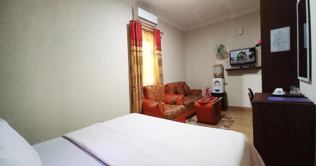 TV a/nebo společenská místnost v ubytování Hotel Syariah GS HERITAGE, Kota Metro