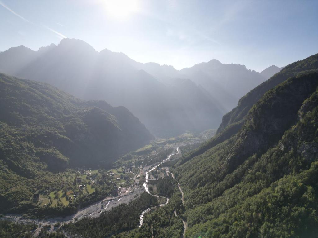 Paesaggio naturale nelle vicinanze dell'affittacamere