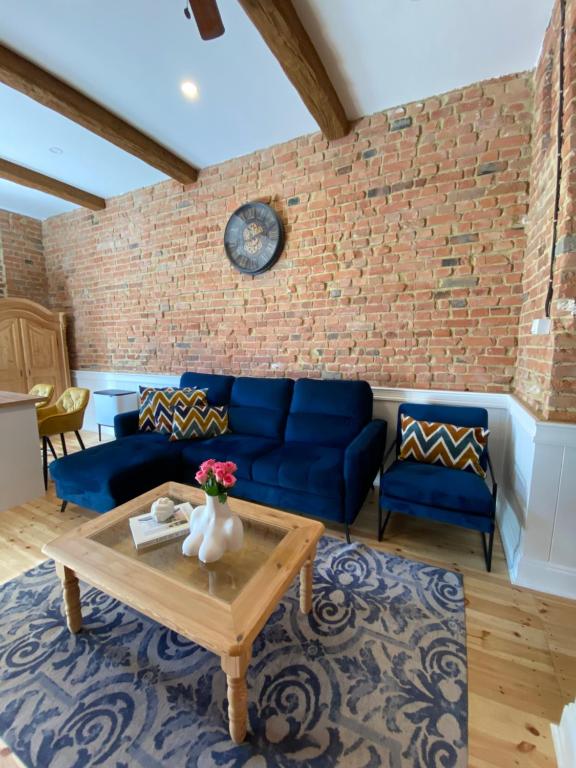 Posezení v ubytování Apartments PSD - Anny Łajming 2A