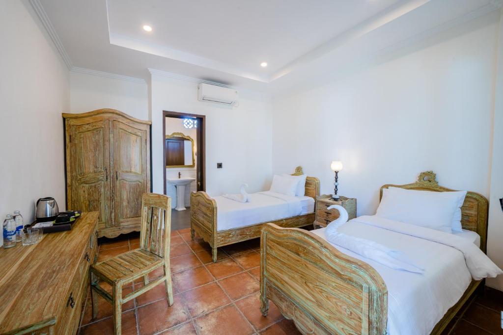 Pitaloka Hotel Sanur By DeWizZ Management - 豪华双胞胎房间