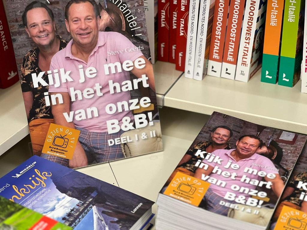 De bibliotheek in de bed & breakfast