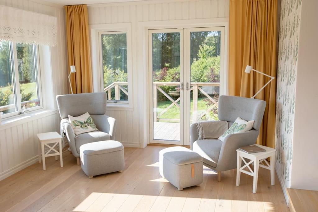 Posezení v ubytování Villa Persås