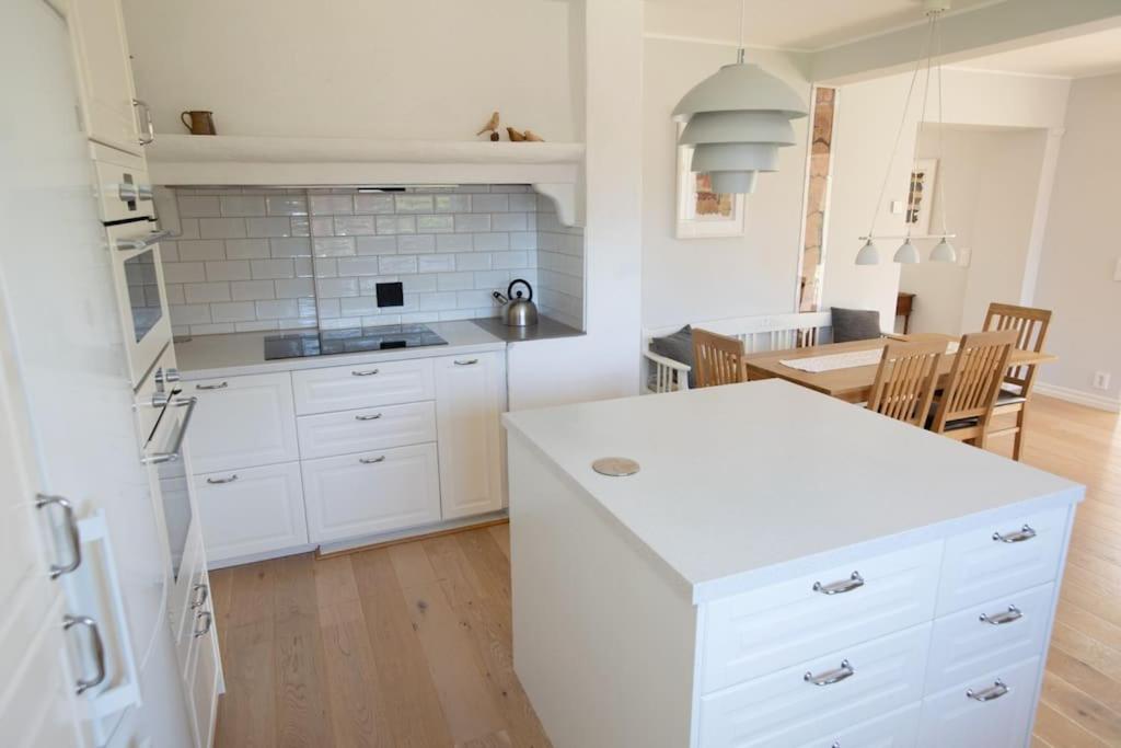 Kuchyň nebo kuchyňský kout v ubytování Villa Persås