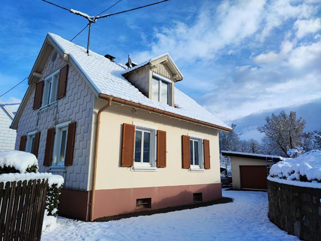 Le spitzacker gîte familial au calme v zimě