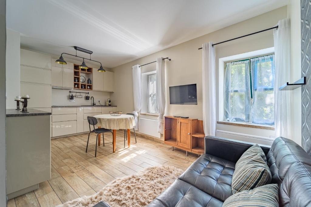 Kuchyň nebo kuchyňský kout v ubytování Cosy Room's