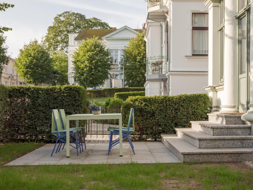 Zahrada ubytování OSTKÜSTE - Villa Steigel Design Apartments