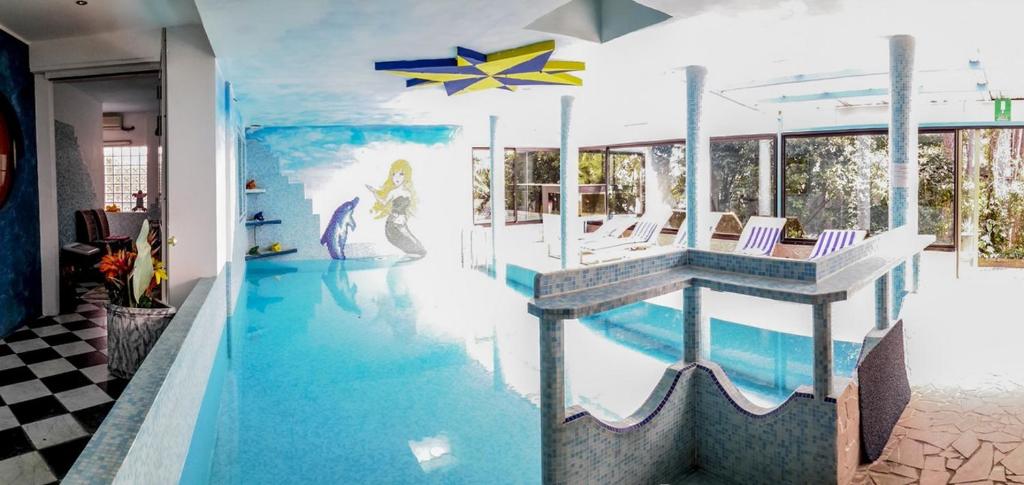 Bazén v ubytování Hotel Soraya nebo v jeho okolí