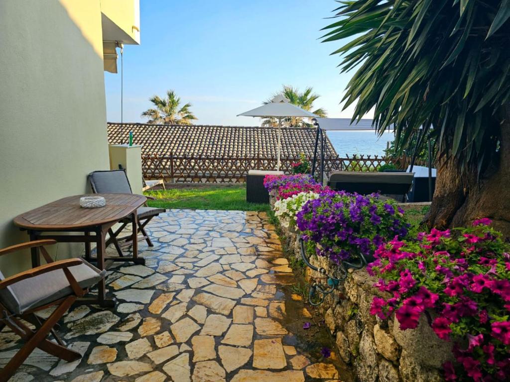 Vonkajšia záhrada v ubytovaní Corfu Dream Holidays Villas
