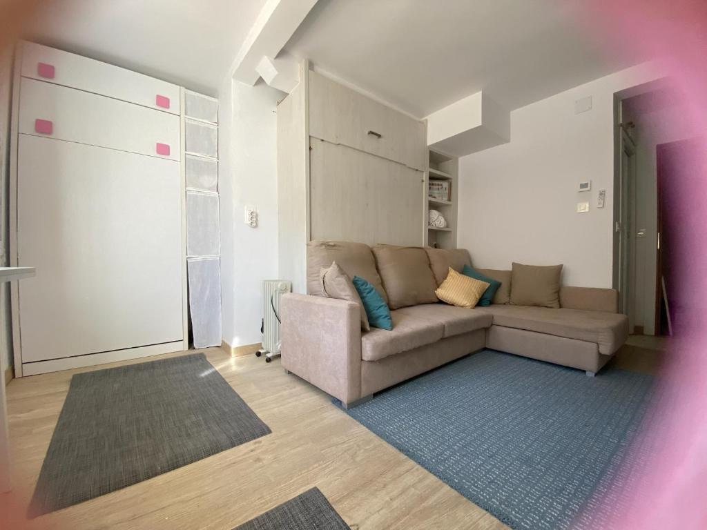 Posezení v ubytování SAINT MORITZ PREMIUM